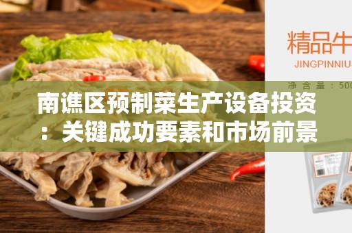 南谯区预制菜生产设备投资：关键成功要素和市场前景